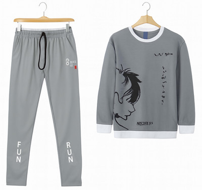 Stelino Self Design Men Track Suit
