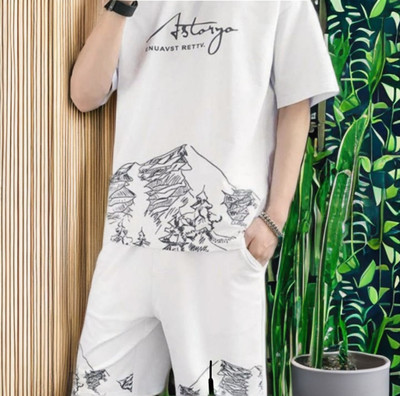 Veenat Printed Men Track Suit