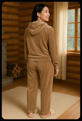 SKG URBAN FASHION Solid Women Track Suit
