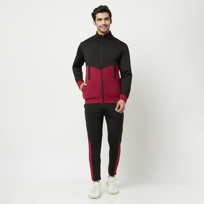 UNICUS APPAREL Striped Men Track Suit