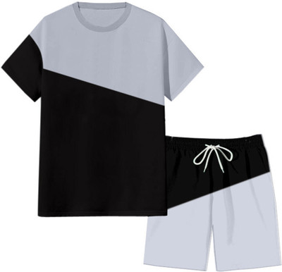 RABBY Colorblock Men Track Suit