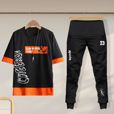 NB NICKY BOY Solid Men Track Suit