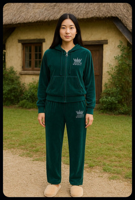 SKG URBAN FASHION Solid Women Track Suit