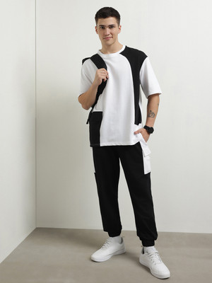 NOBERO Colorblock Men Track Suit