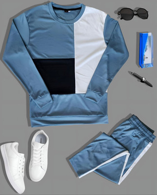 Lookberry Colorblock Men Track Suit
