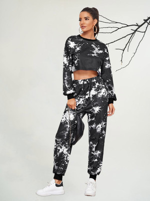 HouseOfCommon Printed Women Track Suit