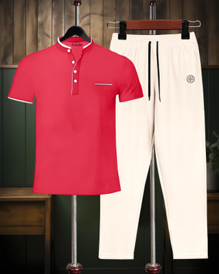 AUSK Checkered Men Track Suit