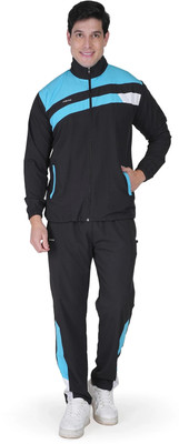 Famulus Solid Men Track Suit