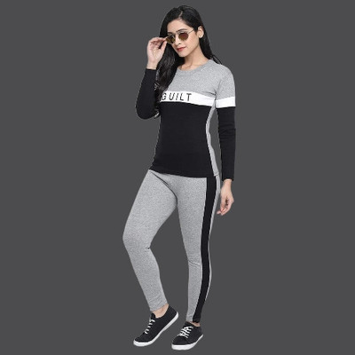 RAKESH CREATION Solid Women Track Suit