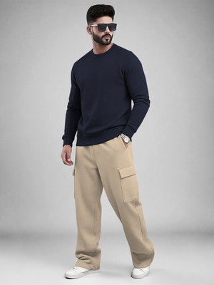 TRIPR Solid Men Track Suit