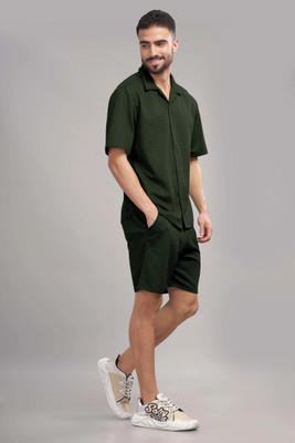Tribe Solid Men Track Suit