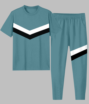 RABBY Colorblock Men Track Suit