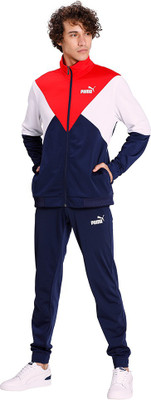 PUMA Retro Track Suit Solid Men Track Suit
