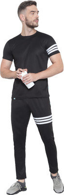 THE HIMALAYAN Striped Men Track Suit