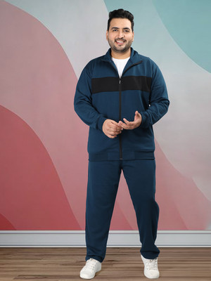 CHKOKKO Colorblock Men Track Suit