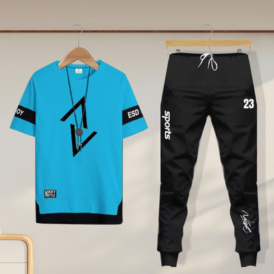 NB NICKY BOY Printed Men Track Suit