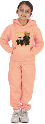 ALPHINE Graphic Print Boys & Girls Track Suit