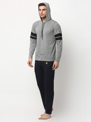 MACK JONNEY Striped Men Track Suit