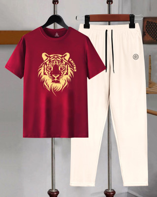 AUSK Printed Men Track Suit