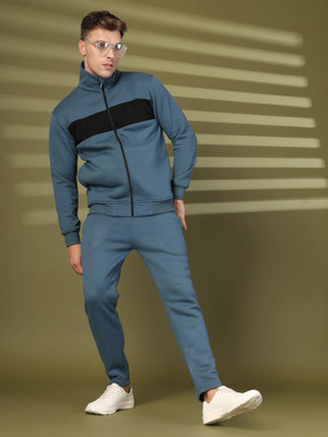 CHKOKKO Colorblock Men Track Suit