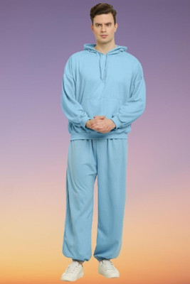 CANIDAES Solid Men Track Suit