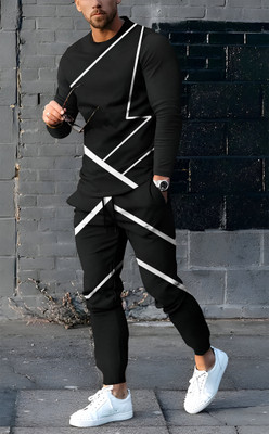 KELONBRO Self Design Men Track Suit
