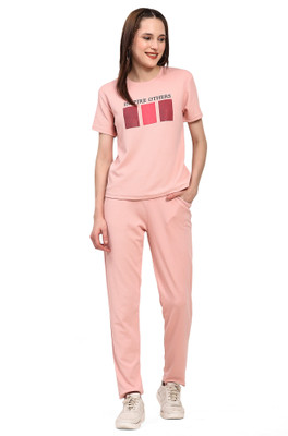 DE TRENDZ Printed Women Track Suit