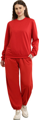 CANIDAE Solid Women Track Suit