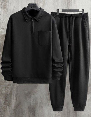 HAZAWA Solid Men Track Suit