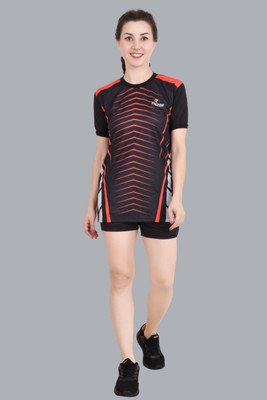 TRIZON Self Design, Printed, Solid, Graphic Print Women Track Suit