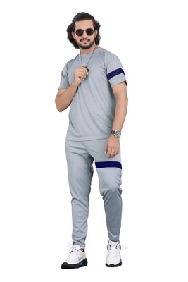Pelican Creation Solid Men Track Suit