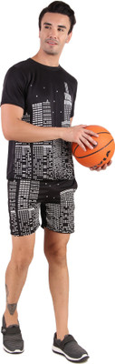 Toxic ADDICTION Printed Men Track Suit