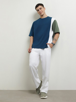 NOBERO Colorblock Men Track Suit