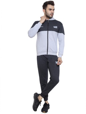 vdg sports Self Design Men Track Suit