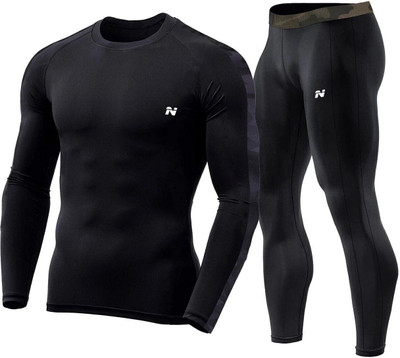 NINQ Solid Men Track Suit
