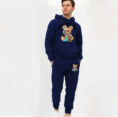 Joggers Park Printed Men Track Suit