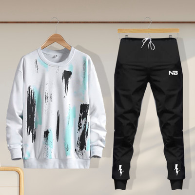 NB NICKY BOY Printed Men Track Suit