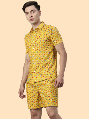 JOVEN Printed Men Track Suit
