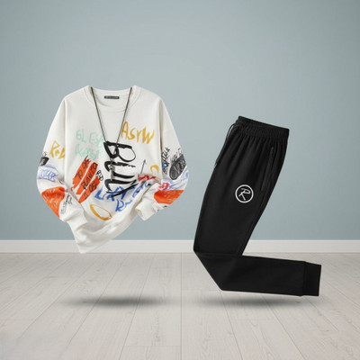 cnw Graphic Print Men Track Suit