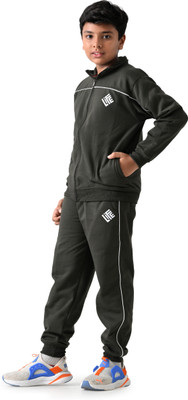 ShopMore Solid Boys Track Suit
