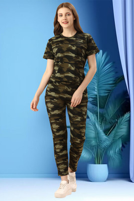 DTR FASHION Self Design Women Track Suit