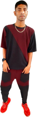 ManoBro Colorblock Men Track Suit