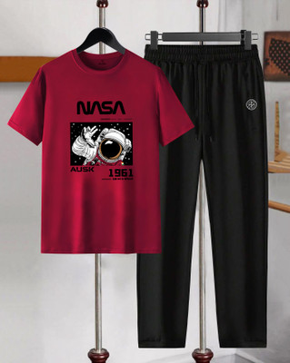 AUSK Printed Men Track Suit