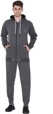 Leebonee Solid Men Track Suit
