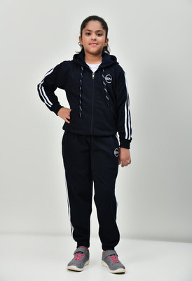 ShopMore Solid Girls Track Suit