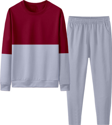 LoveRabby Colorblock Men Track Suit