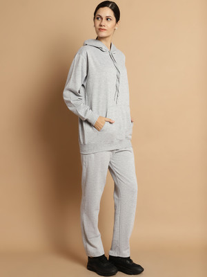 MACK JONNEY Solid Women Track Suit