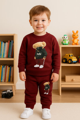 ASHRA TRENDING Boys & Girls Casual T-shirt Pyjama(Multicolor)