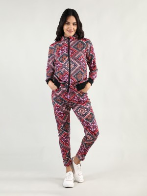 CHKOKKO Self Design Women Track Suit