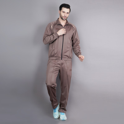 Shiv Naresh Solid Men Track Suit